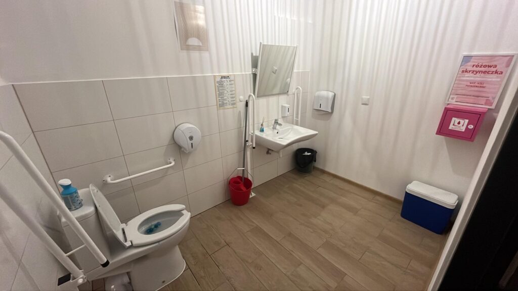 Toaleta dla osób z niepełnosprawnościami